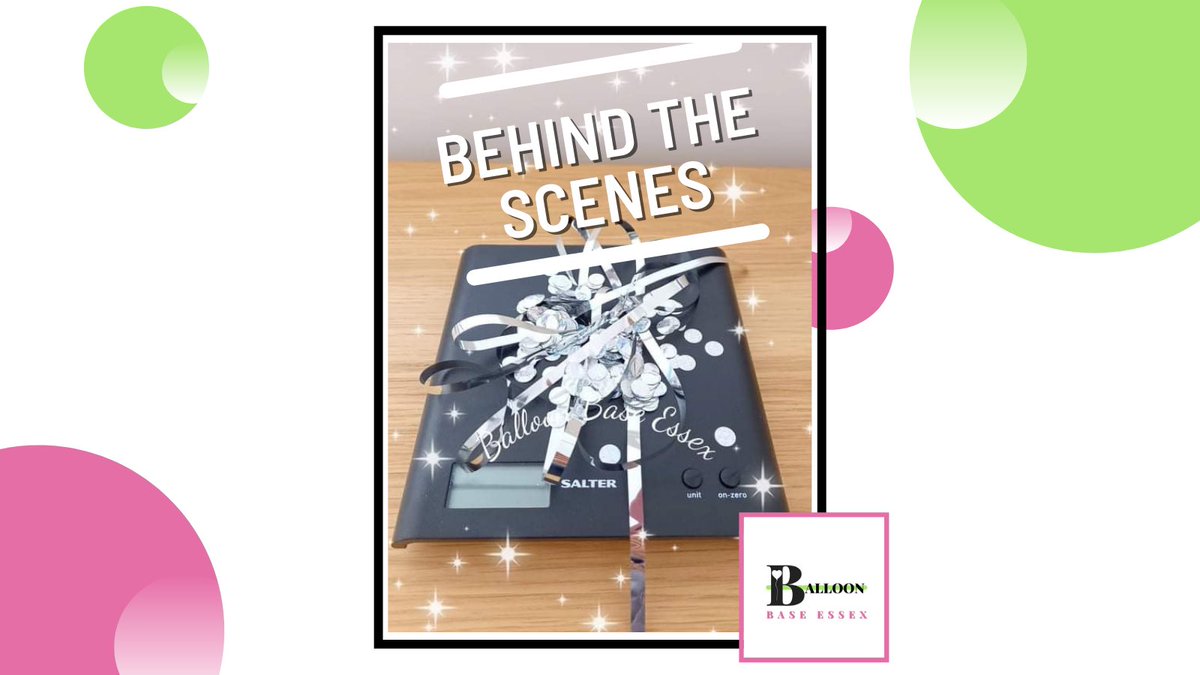 Did you know that all balloons have a maximum weight they can carry? If you overload them they can’t float any more. So how do we ensure your balloons are perfect? Some times we get weighing! 

#balloonbaseessex #trained #confetti #balloon