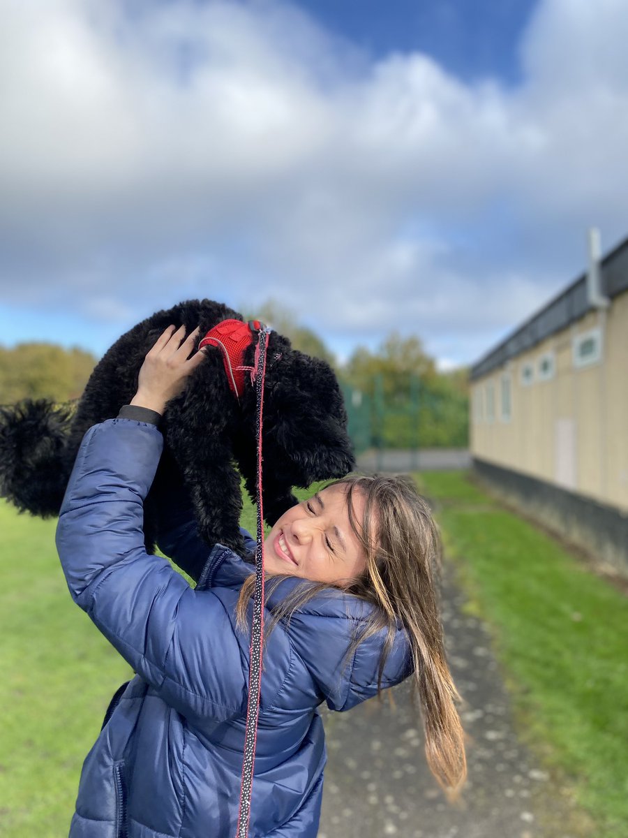 int3rv4nti0ns's tweet photo. Tux loves Mya and Mya loves Tux! It’s always a pleasure to have a visit from Mya @TheRowansAP 🐾 🐶 #SchoolDog #ThisIsAP https://t.co/QEzs0wORsN