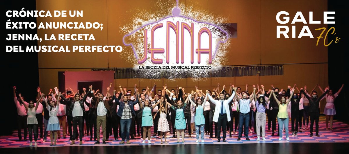 7cGaleria's tweet photo. Por si te lo perdiste. "Jenna, la receta de un musical perfecto" por @JaimeGRueda  
@UASLPCultura @StellaeTeatro  @FCC_UASLP  @LaUASLP 
https://t.co/ueT1sp0W67 https://t.co/4wzReRQNqS