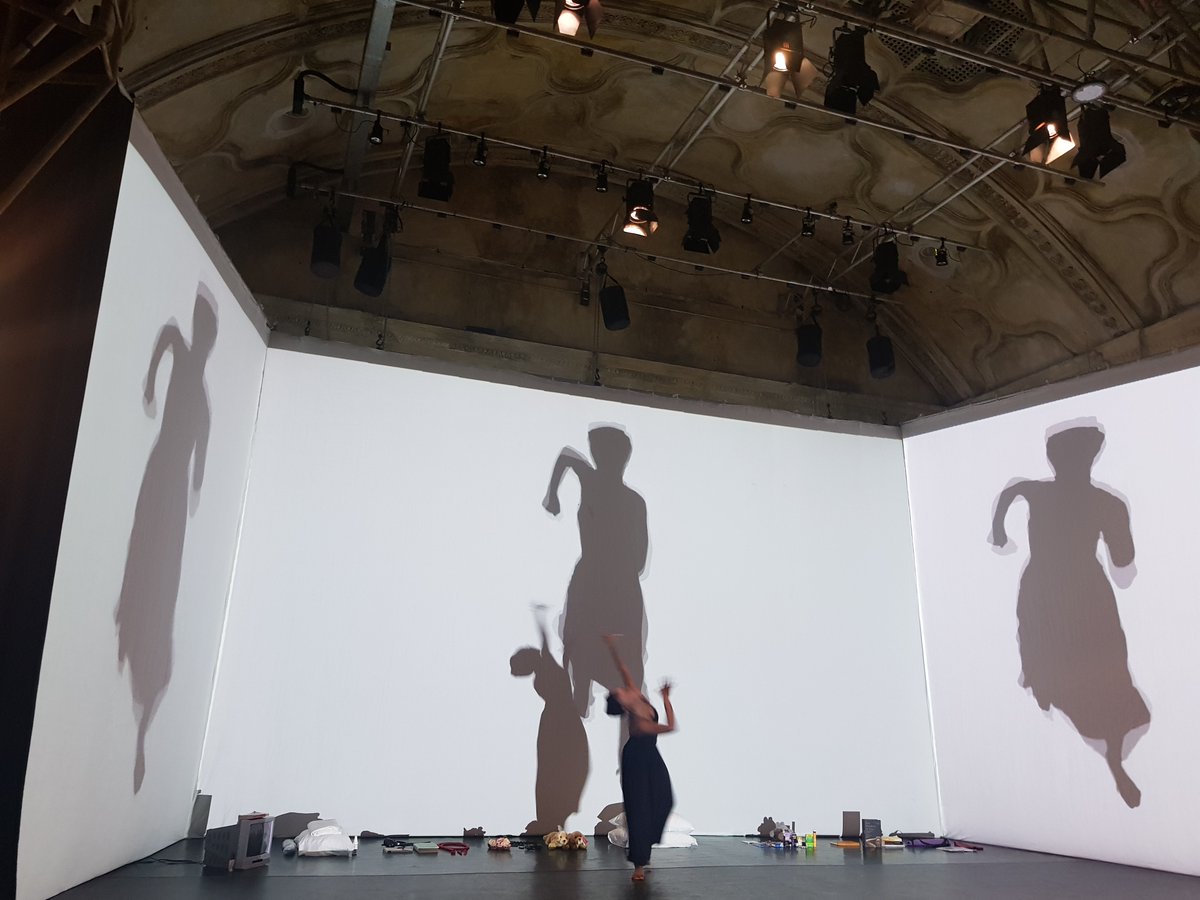 marthacuffy's tweet image. Moving piece by Heather Agyepong @heatha_a. The Body Remembers. Audience invited to witness her body release what it chose. Audio interview clips of Black British women on how #trauma lives in their body. #BlackWomen #AuthenticMovement