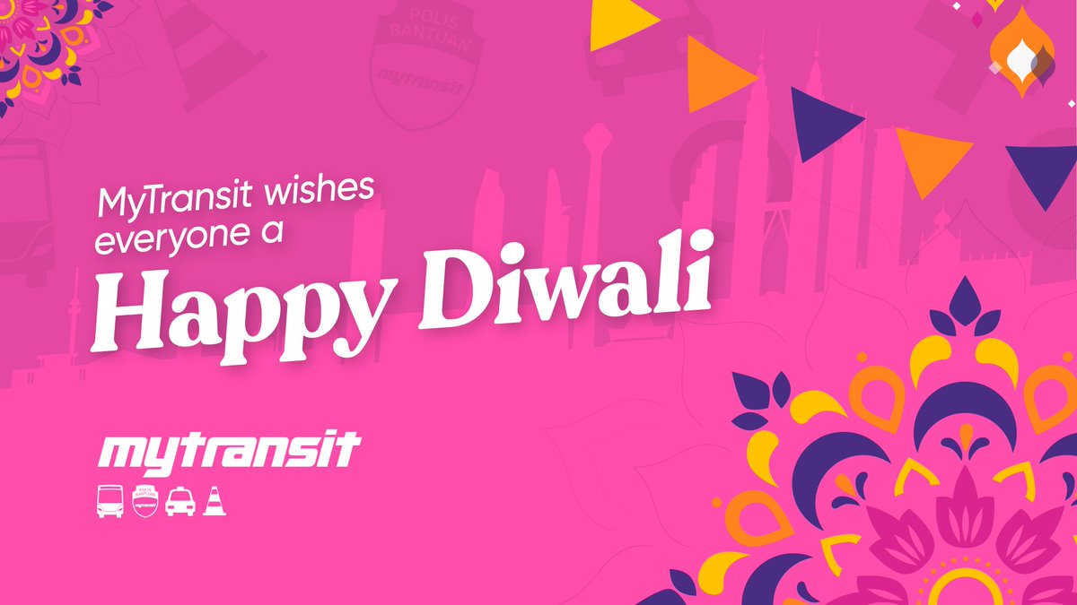 MYS_Transit's tweet photo. MyTransit wishes everyone a Happy Diwali! Stay safe everyone! https://t.co/xIHyDmKAsr