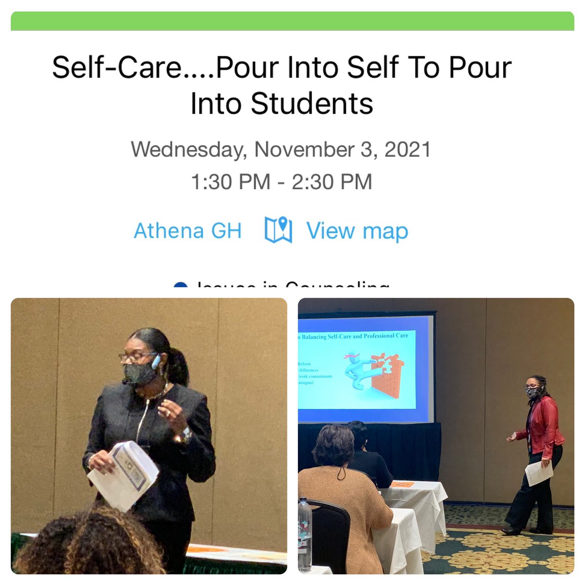 champion4youth's tweet photo. @APSMidtown &amp; @MorrisBrandonES  School Counselors presenting at the @WeAreGSCA  2021 Fall Conference! #Leaders #ServingEveryStudent #gsca2021 https://t.co/eFozqNIaKK