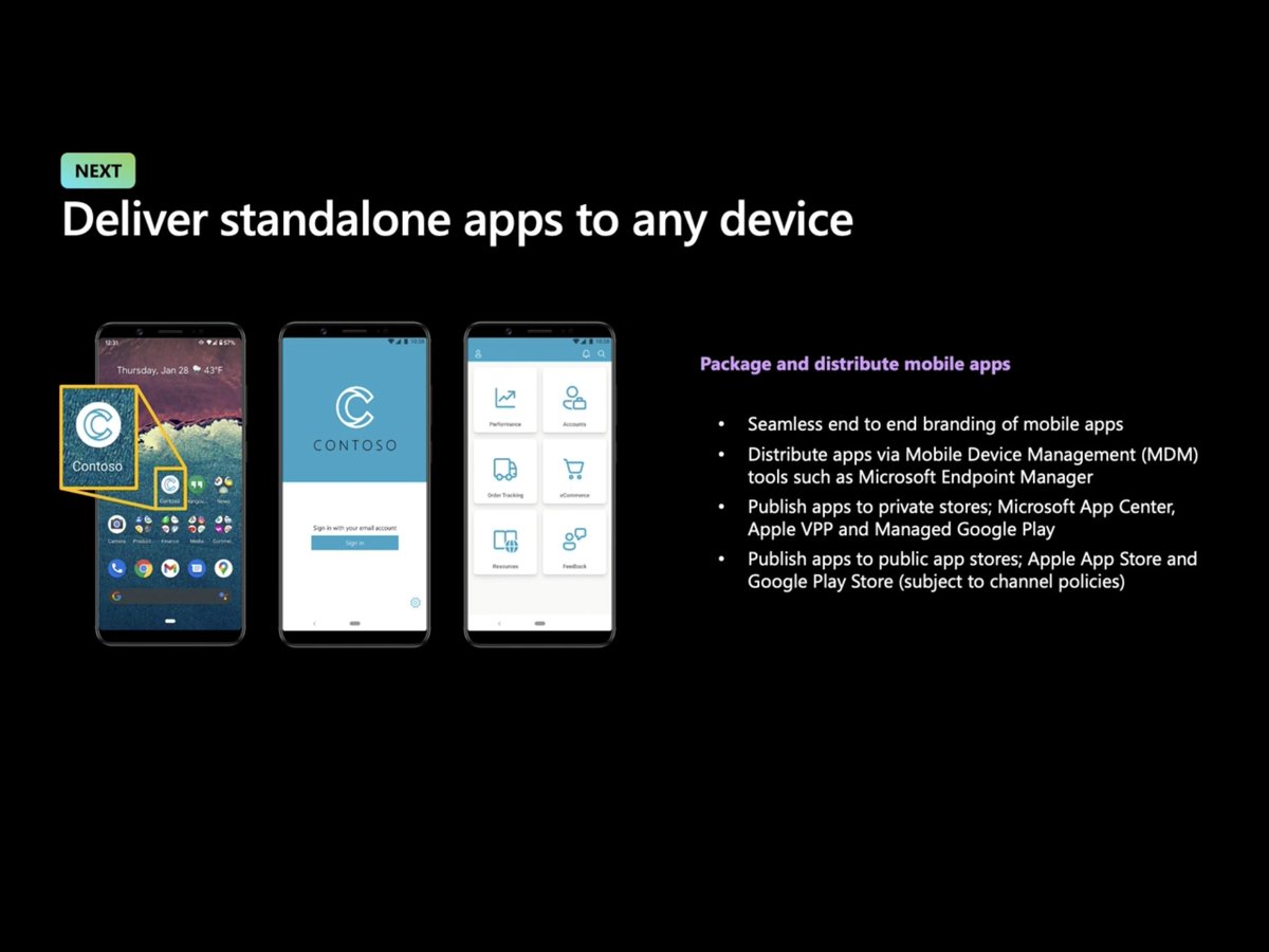 ThijsSoepenberg's tweet photo. This is Huge! Package and publish Power Apps to private app stores (Apple, Google Play)! #PowerPlatform #MsIgnite #PowerApps https://t.co/F0onNLdBIR