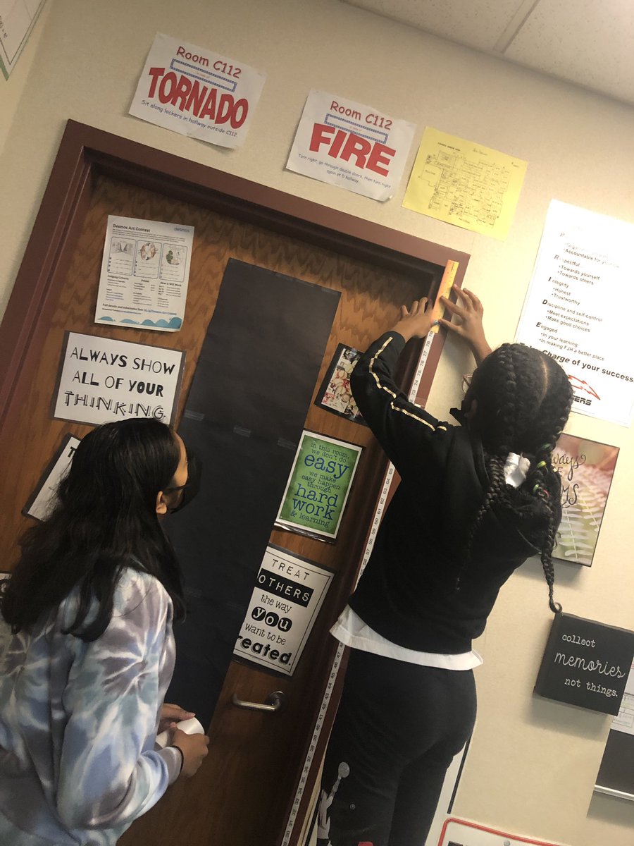 MrsStrole's tweet image. HonAlg completed a 3Act math task to👀#️⃣cups it took to go from the floor to the top of the door frame. Started w/ styrofoam cups. Then we determined what would happen if we used solo cups. Finally we related the activity to today’s topic➡️slope int form #seeingmath @FJHChargers