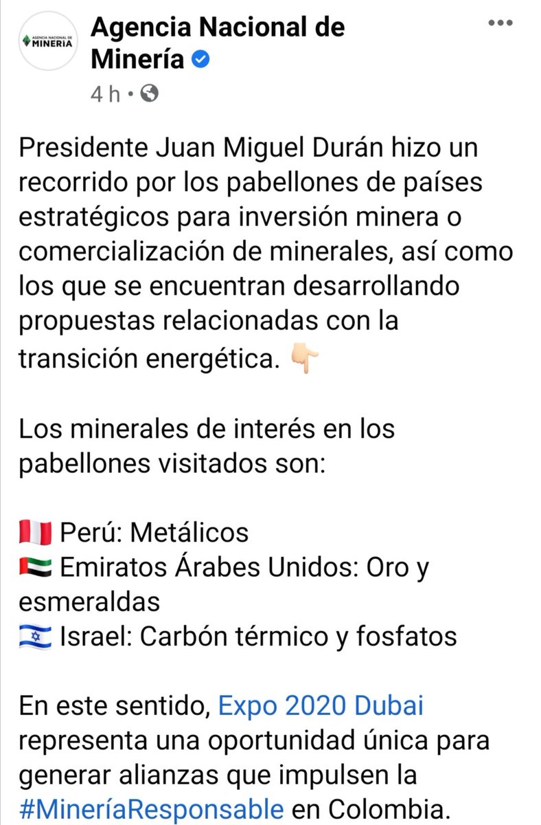ComiteSanturban's tweet photo. #UnCompletoDescaroEs que mientras el presidente @ivanDuque se va a #COP26 a decir que protege los páramos, sus funcionarios de @ANMColombia se reúnen con Emiratos Árabes- MINESA @Mubadala para promover la explotación de oro en Santurbán
Gravísimo!
#SanturbánNoSeVende https://t.co/pmh8kjmaLG