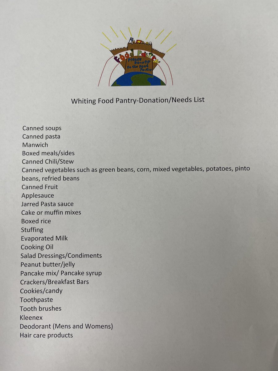 WMSOilers's tweet photo. WMS Food Drive https://t.co/7KwADnxwxP
