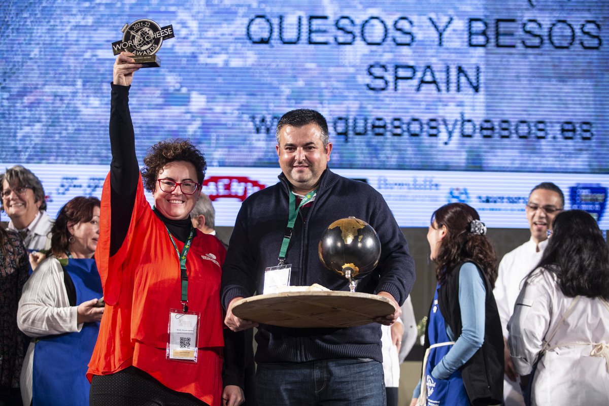 Fine Food Digest (@ffdonline) on Twitter photo A Spanish goats’ cheese from <a href="/quesosybesos_/">silvia pelaez navero</a> has come out on top at the 2021 World Cheese Awards #cheese #WorldCheeseAwards
bit.ly/3q3yGV7 A Spanish goats’ cheese from <a href="/quesosybesos_/">silvia pelaez navero</a> has come out on top at the 2021 World Cheese Awards #cheese #WorldCheeseAwards
bit.ly/3q3yGV7