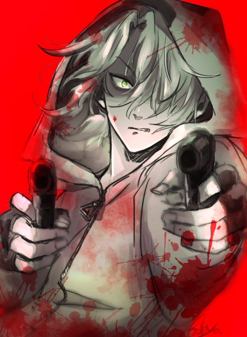 拳銃 高画質 のtwitterイラスト検索結果 古い順