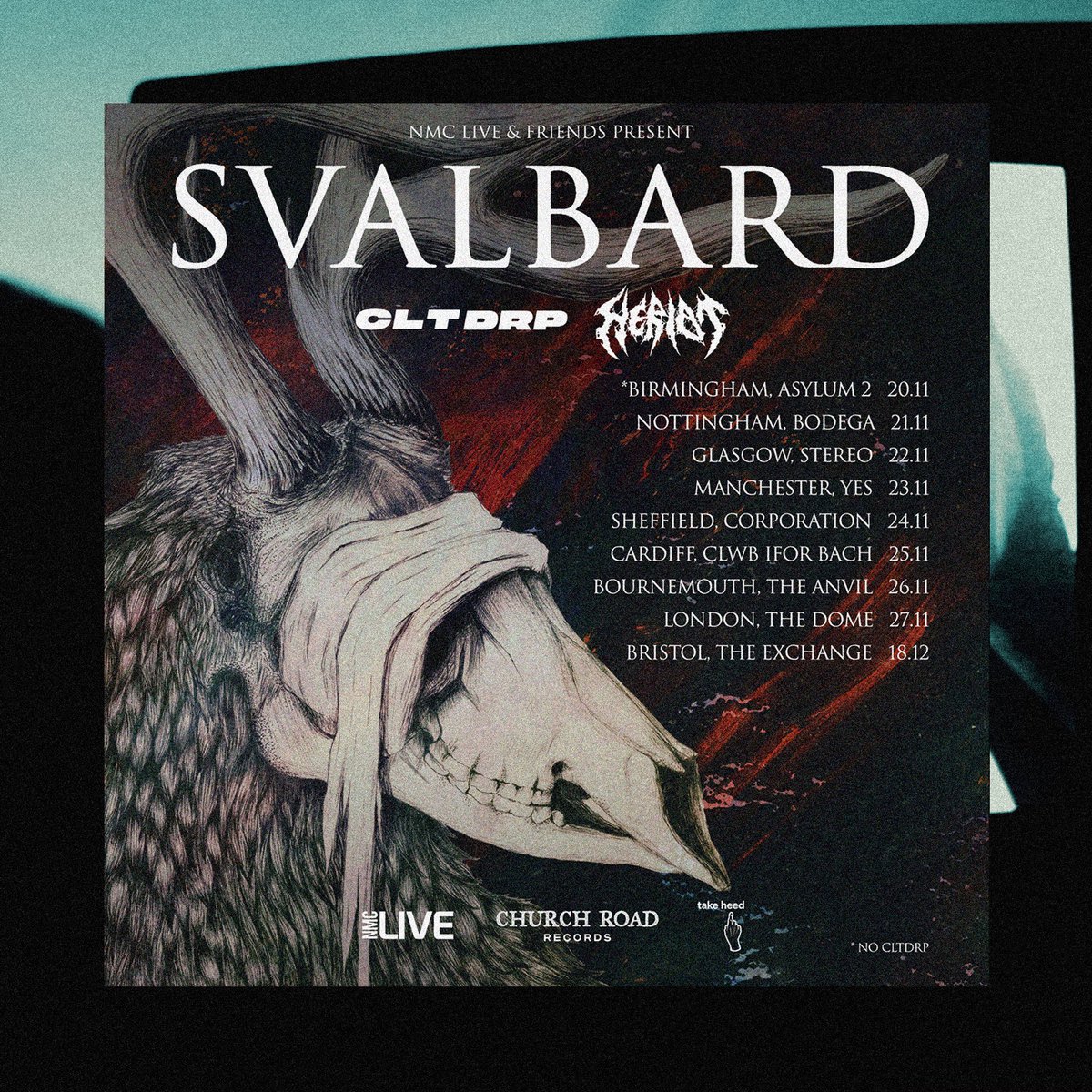 Our uk tour with <a href="/Svalbardband/">Svalbard</a> and <a href="/CLTDRP3/">CLT DRP</a> kicks off in just over two weeks! 

Who’s coming to a show? 

📸 - Luke Shadrick