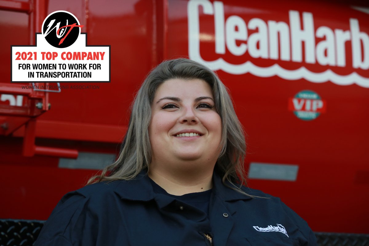 Clean Harbors Inc. (@cleanharbors) on Twitter photo We're extremely proud to once again be named a "Top Company for Women to Work For in Transportation" by <a href="/WomenInTrucking/">WomenInTrucking</a>
Full story here:
"Clean Harbors receives second consecutive Women in Trucking award"
prweb.com/releases/clean… We're extremely proud to once again be named a "Top Company for Women to Work For in Transportation" by <a href="/WomenInTrucking/">WomenInTrucking</a>
Full story here:
"Clean Harbors receives second consecutive Women in Trucking award"
prweb.com/releases/clean…