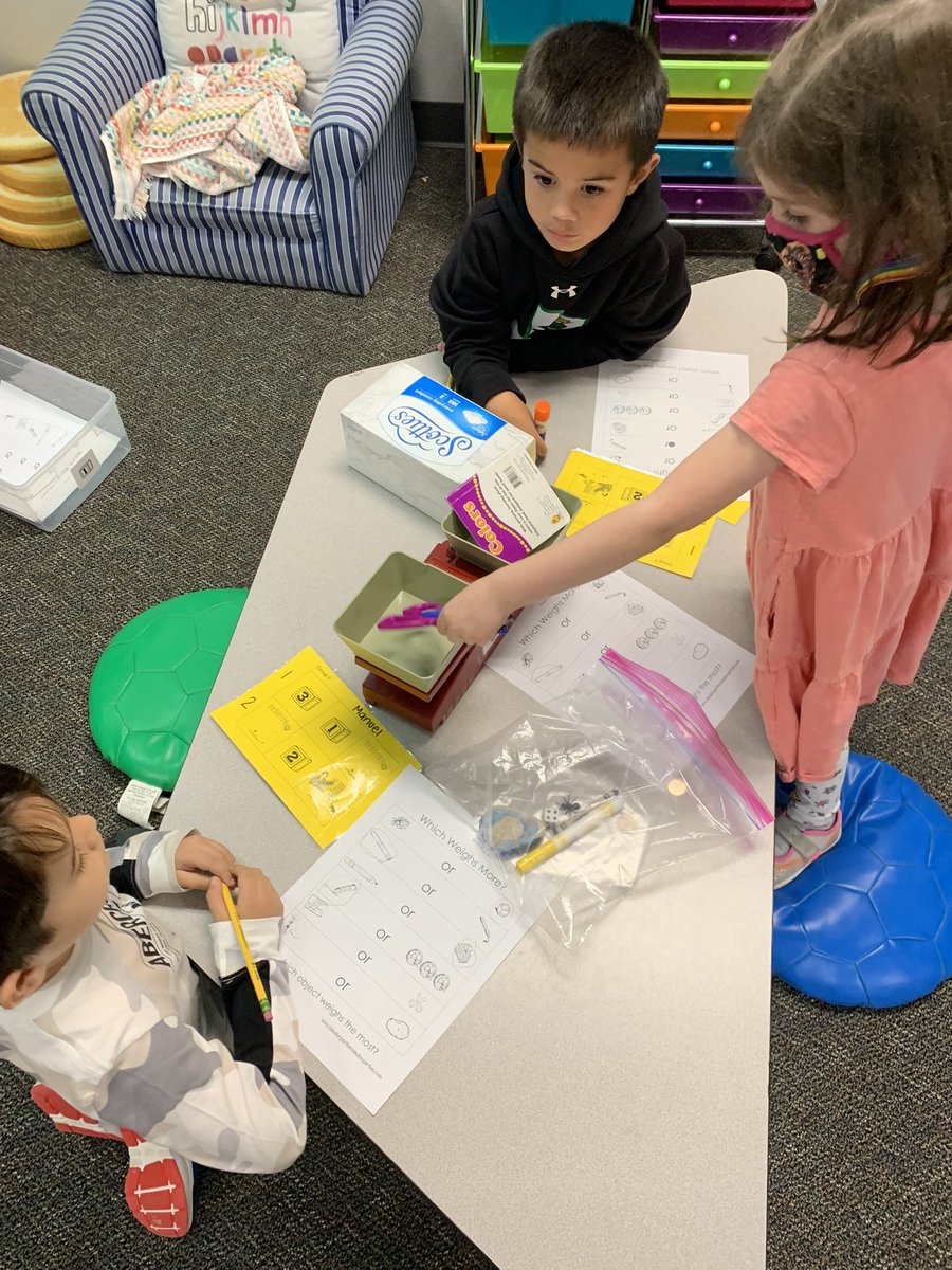 MrsFrischOUES's tweet photo. Math workshop this week is all about comparing weight! https://t.co/Xu4JBKYG1P