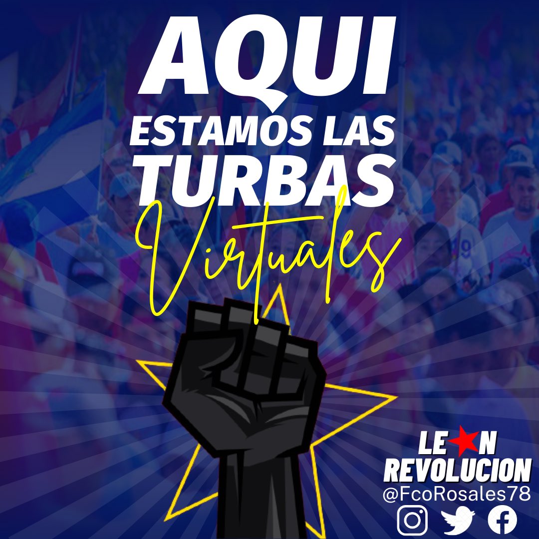 FcoRosales78's tweet photo. @yadercino_zen @mercedesgt25 @BrownSugarNic @el19digital @LeonPrimeraCap1 @FslnSomos @aochoam1 @Dra_Paredes_ @abelalexanderl2 @panchovanegas1 Jamás!!!!

#NoviembreVictorioso https://t.co/6M4NQgV0QM