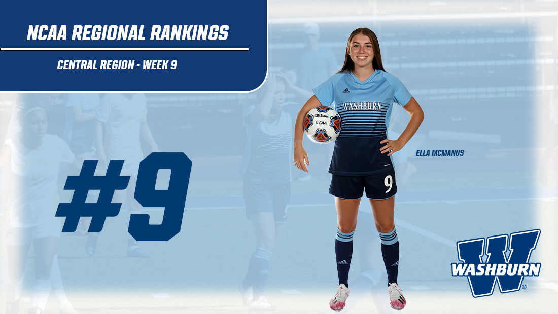 Ichabods are back in the rankings! Washburn is 9th in the NCAA Regional Rankings! #GoBods