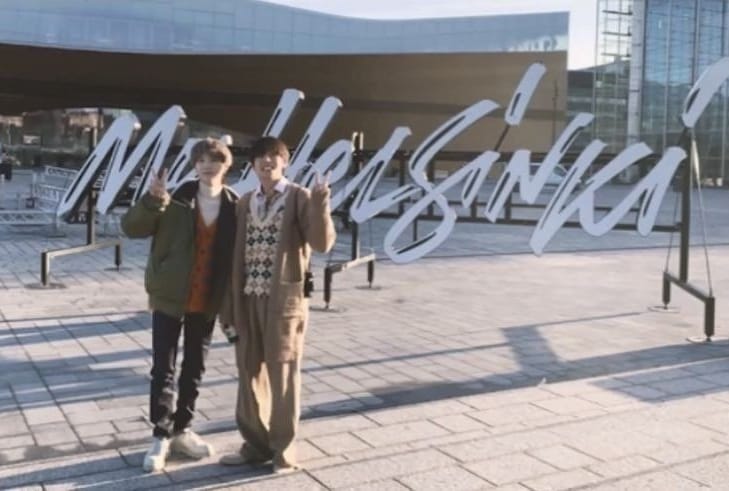 minvks_'s tweet photo. Couple date isn't it 🥲☯
#TAEHYUNG #SUGA #taegi #BTS #방탄소년단 #btswinterpackage 🇫🇮 https://t.co/SBkXJLfSCS