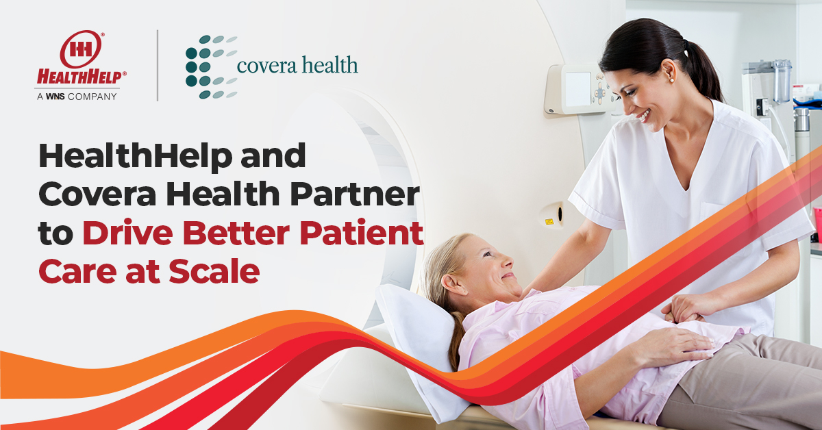 wnsholdings's tweet image. @HealthHelp, a WNS company, and @coverahealth have joined forces to drive a shared agenda forward – improved outcomes for patients, better quality and safety, and reduction in #healthcare costs. bwnews.pr/2ZS7z4R