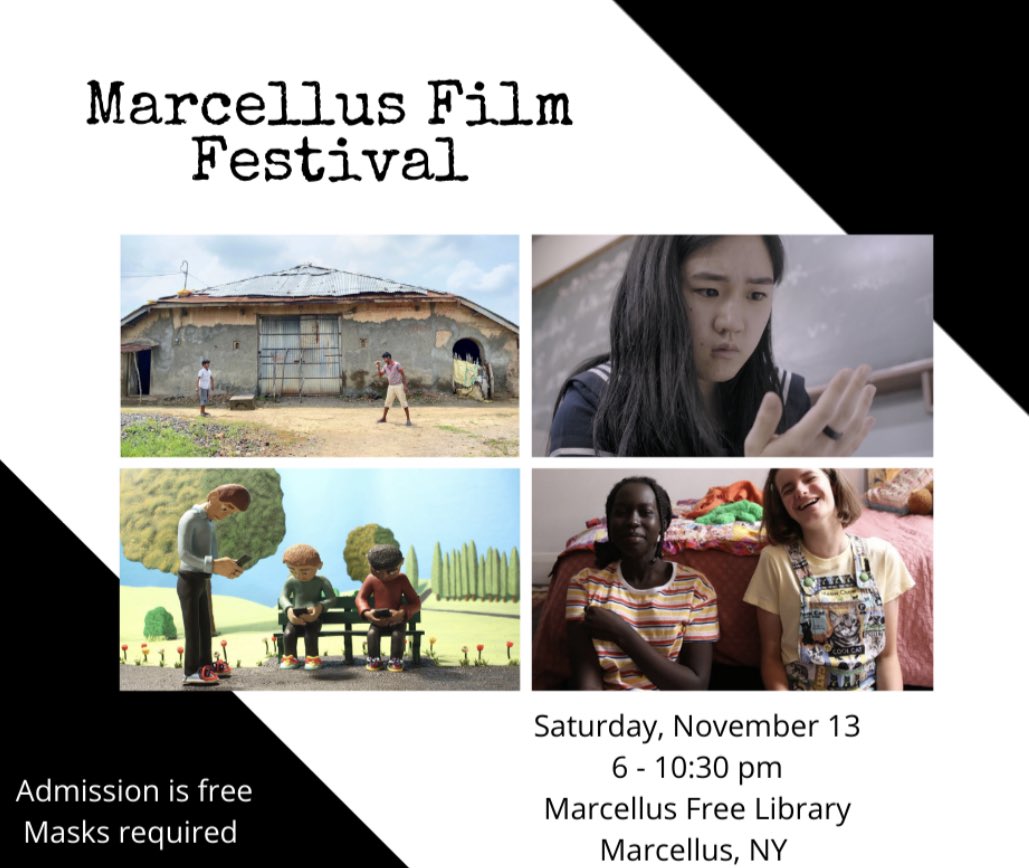 SteveTLong's tweet photo. Marcellus has a film featival? https://t.co/xGrJcDu3BZ