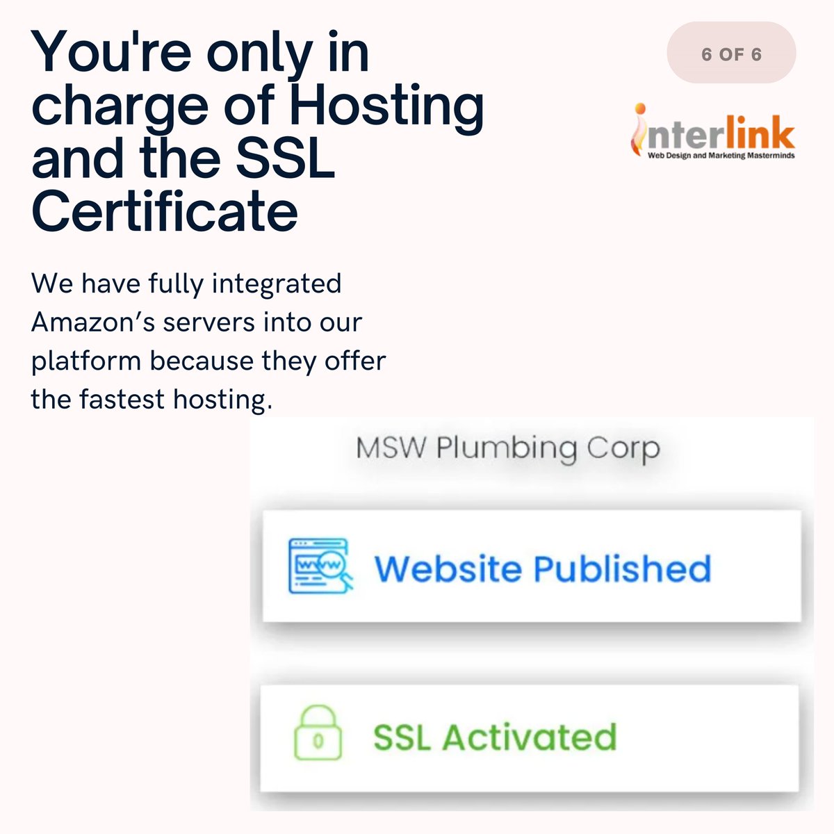 For a limited time, we are offering free website for new customers! Why? We are building out our reviews and want to add value to your business! To see if you qualify, go to: interlinkmediamarketing.com/sm-free-website