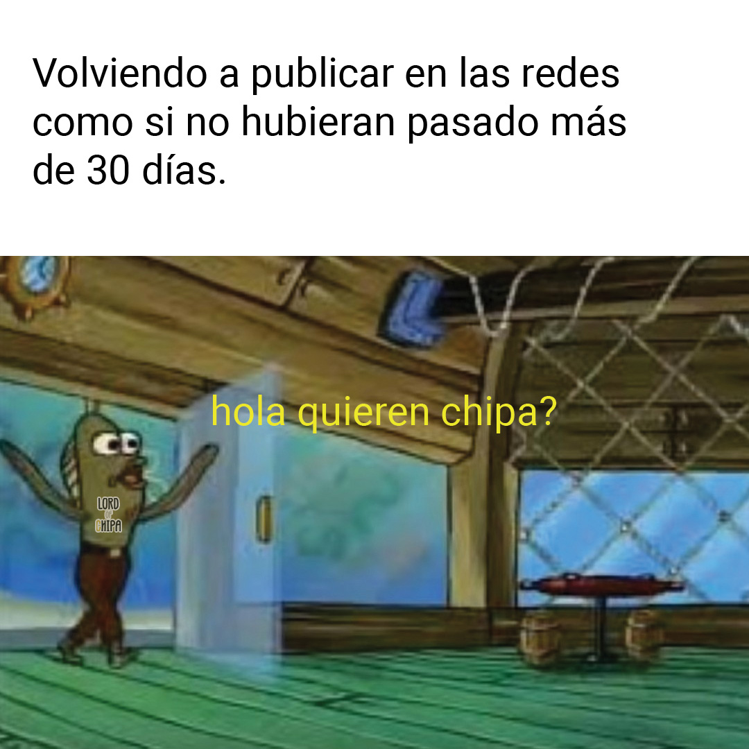 LordOfChipa's tweet photo. Holi-- Acá volviendo... otra vez. Si seguimos así vamos a superar las despedidas de los chalchaleros pero en regresos. ✌😁
Estamos tomando pedidos para el fin de semana. Los precios se siguen manteniendo por gracia divina.🛐🛐 https://t.co/jtQFBH8Fh2