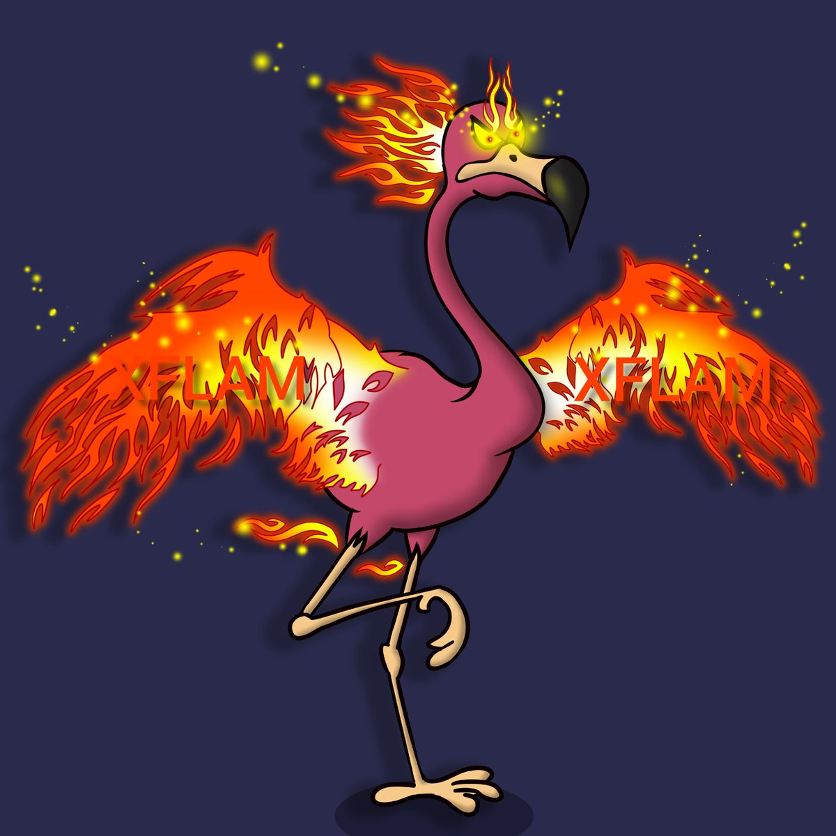 XFLAM NFT tweet media