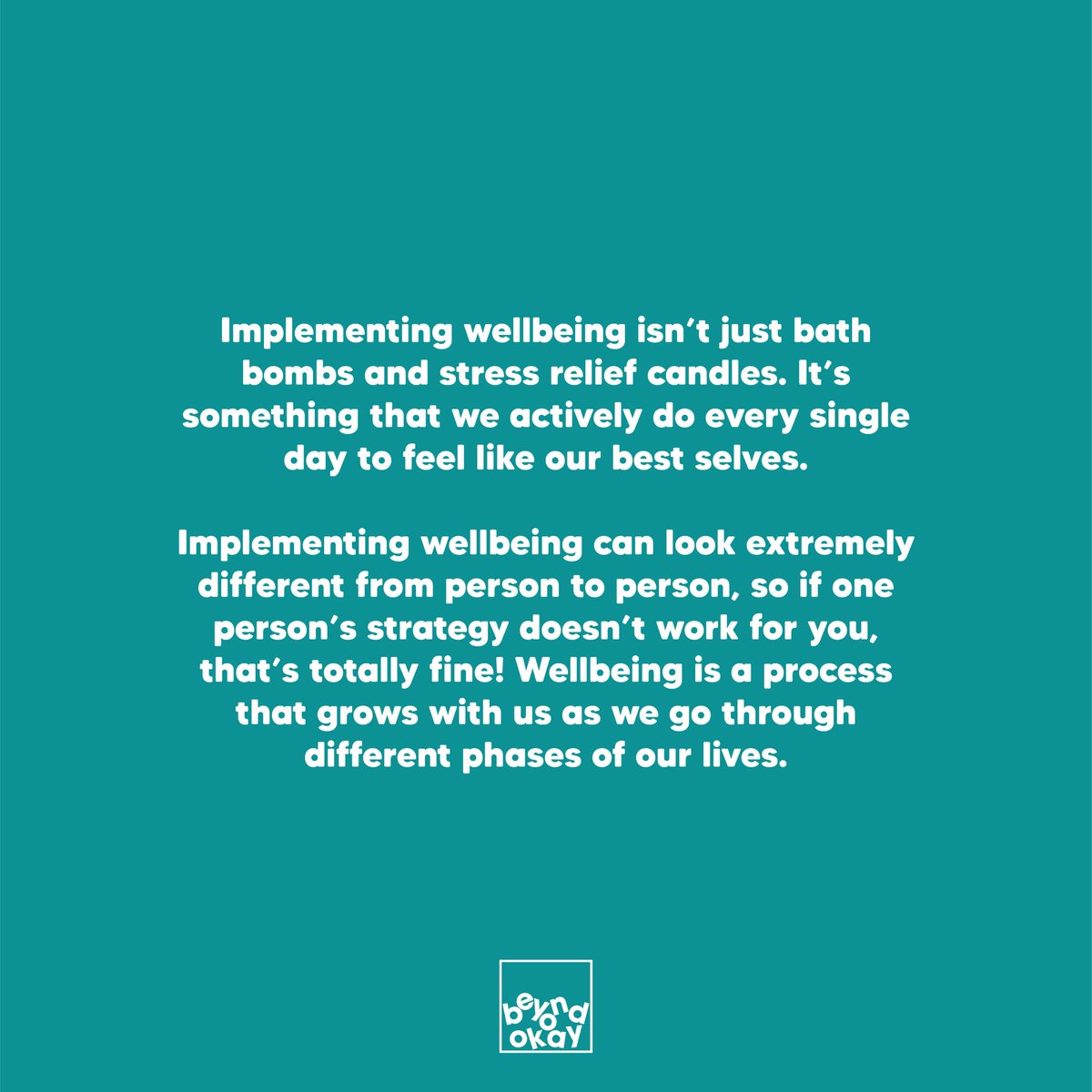 TexasTech's tweet photo. #BeyondOkay is about taking what we know about what makes us feel like our best selves and implementing it into our routine. 

What does wellbeing day to day look like to you?

https://t.co/pelvD6PvdD https://t.co/fdViDrbNSP