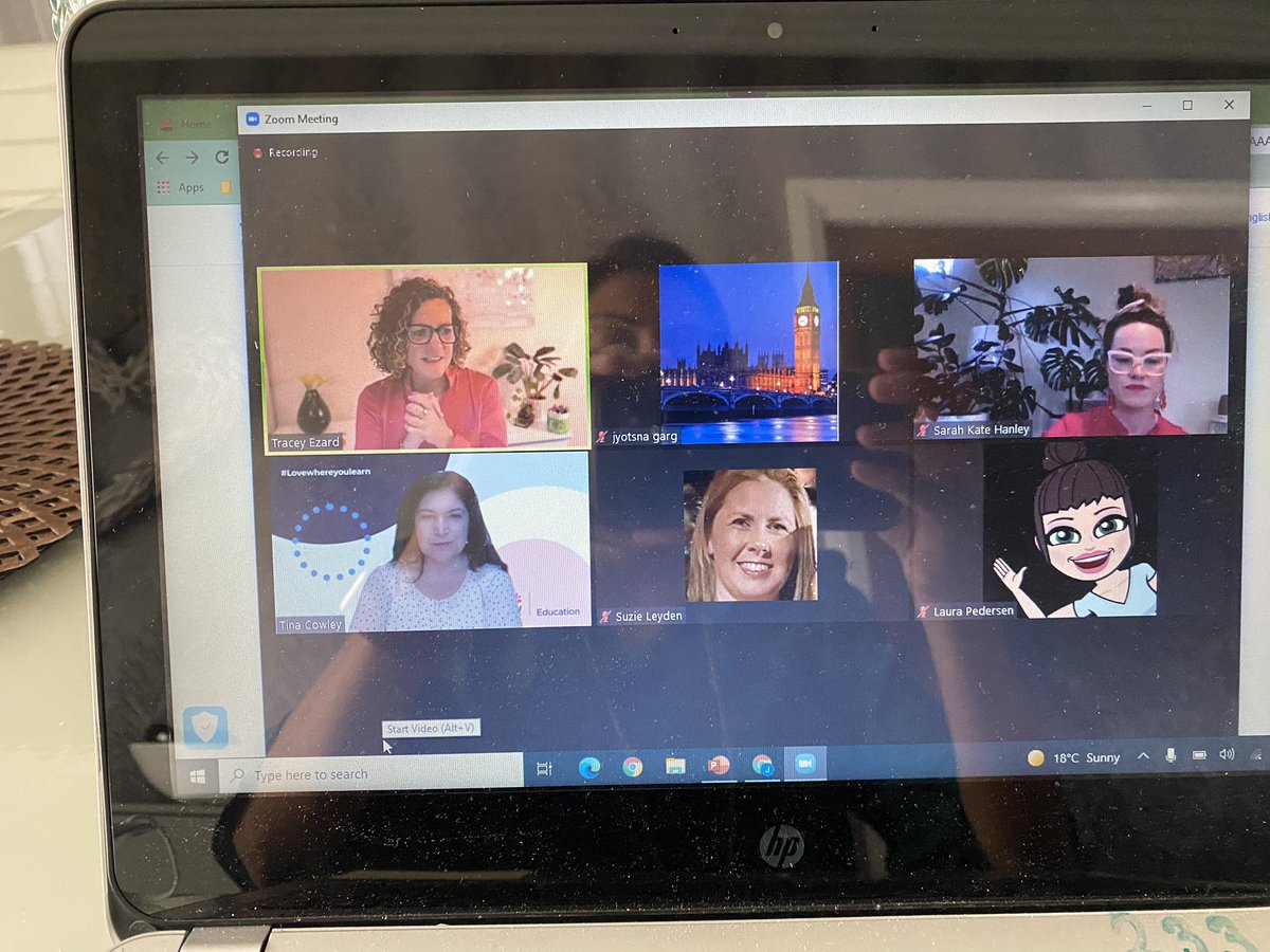 Listening to Tracey Ezard!! always inspiring!! <a href="/traceyezard/">Tracey Ezard</a>