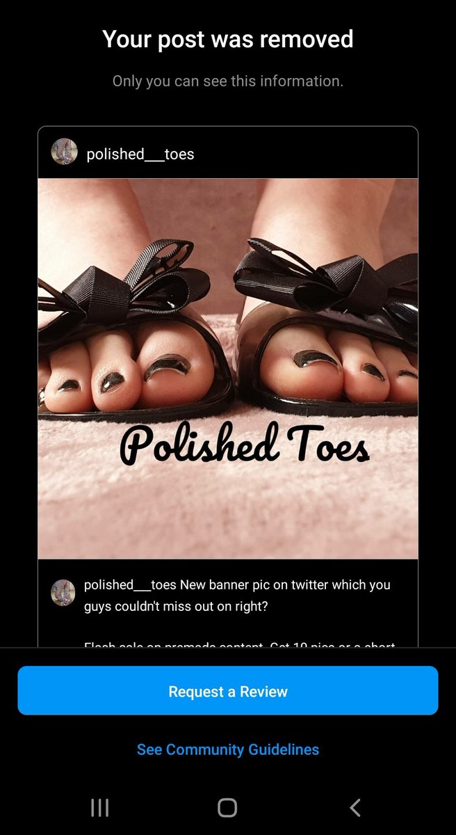 polished_toes's tweet photo. Apparently not okay for insta. Like okay? Weird that I posted this in March though lol. Probably gunna have to jump ship there soon. https://t.co/TuVbfBjXiF