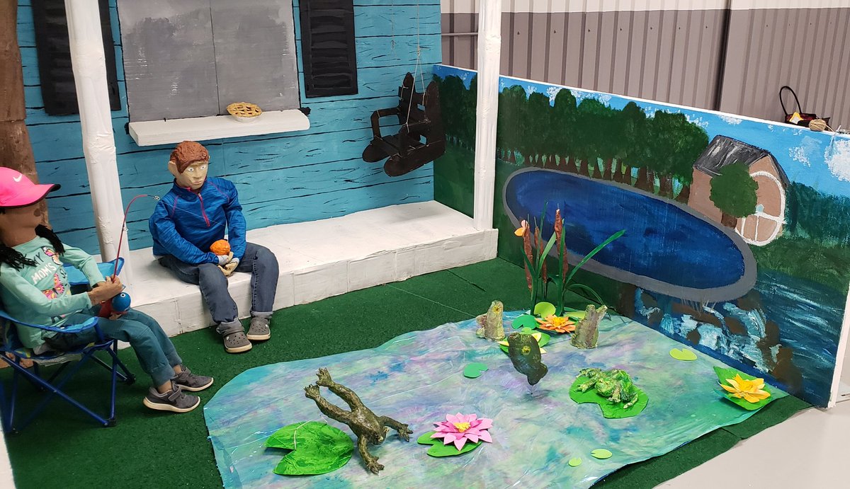 Ivy Hawn students worked hard on the display for the Volusia County Fair. I'm so proud of their work! Go check it out Nov. 4th-14th. <a href="/IvyHawnSuhr/">Ivy Hawn Principal</a>