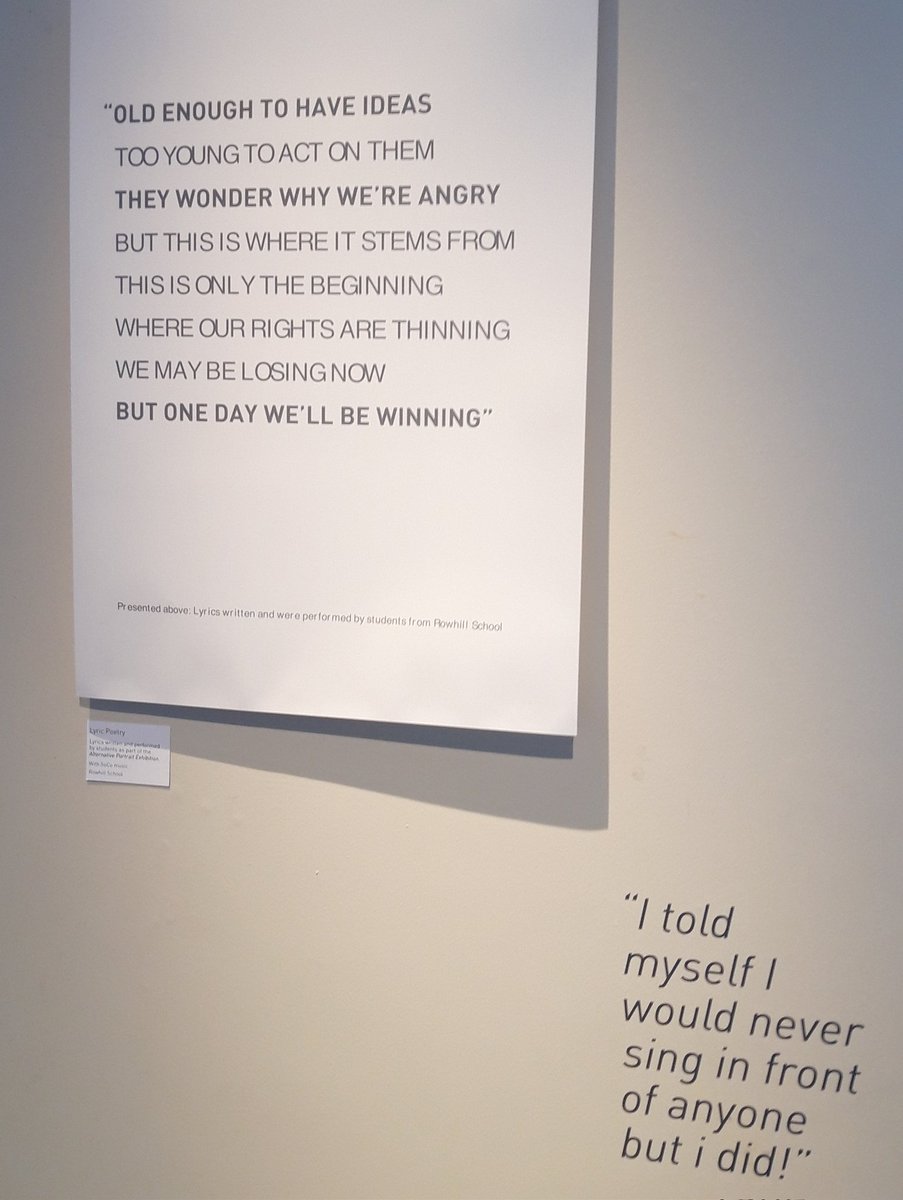 Sad to be taking down #hcthorizon2020 exhibition @WinchesterDC tomorrow by young people in alternative provision. I've loved reading this short expressive piece of lyric poetry on every visit. @HantsCulture thanks to @phf_uk #youngpeople #exhibition #Hampshire #thisisap