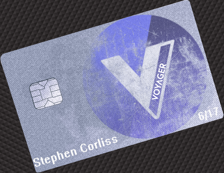 SirLRonHODLer's tweet photo. One of my favorite NFTs:
Its from @CryptoCardscc on @WAX_io
Its a #1 mint of 15 only ever!!
and its freaking of $VGX #VoyagerToken 🚀🚀🚀
w/ a little homage to the #Ethos founding team

DCA #VGX and join the #Voyager family!

#VGXheroes #VGXto25 @Ethos_io @investvoyager https://t.co/rjarNng0iv