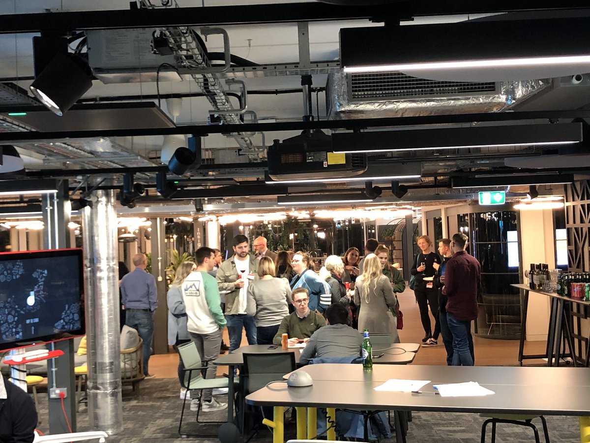 simonboyd82's tweet photo. @PwC_NI delighted to host so many technologists for the latest @ProductTankBFS by @AilisMcCaul within the our Technology enabled Frontier Space in Merchant square. #LeadingNI https://t.co/aAMOe1pbSq