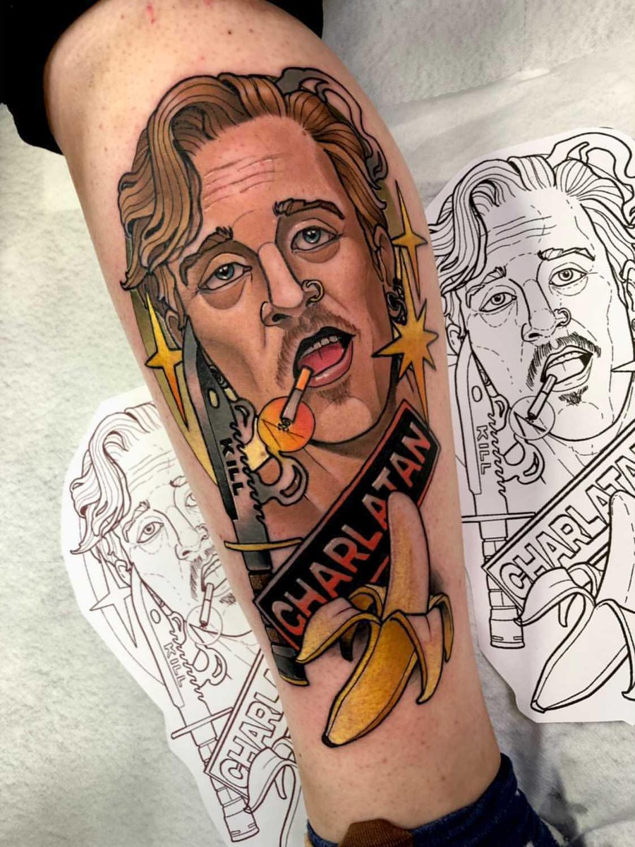 greysorenson's tweet photo. Absolutely insane. @janipiipputattoo absolutely killed this tattoo on @iidadaadadaada You're fucking nuts and I love it https://t.co/tYuecqe6AV