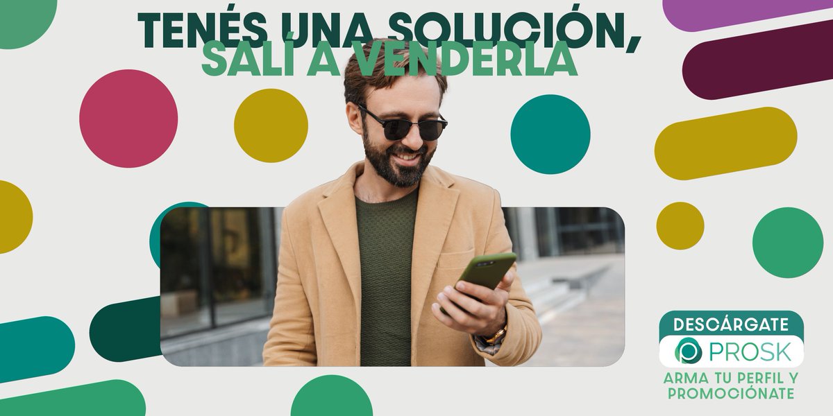 proskapp's tweet photo. Afuera hay muchas personas que te están buscando. ⁣
⁣⁣
Encontrá tus próximos clientes en Prosk. ⁣⁣
⁣⁣
Empezá hoy, descargá la app desde tu App Store y PlayStore 📲 https://t.co/sGfe5UzFwQ