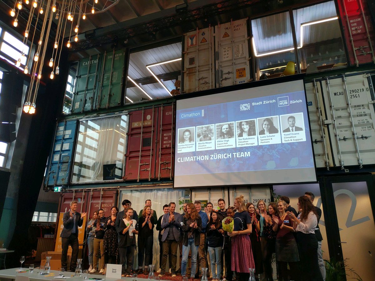 With #COP26 underway this was a great opportunity to co-create local solutions to shared climate challenges 💡🌱 #Climathon <a href="/stadtzuerich/">Stadt Zürich</a> <a href="/climathonzurich/">Climathon Zürich</a> <a href="/GlobalClimathon/">Climathon 🌍</a> <a href="/impacthubzurich/">Impact Hub Zürich</a> 
Let's think more green and more sustainably🍏!
