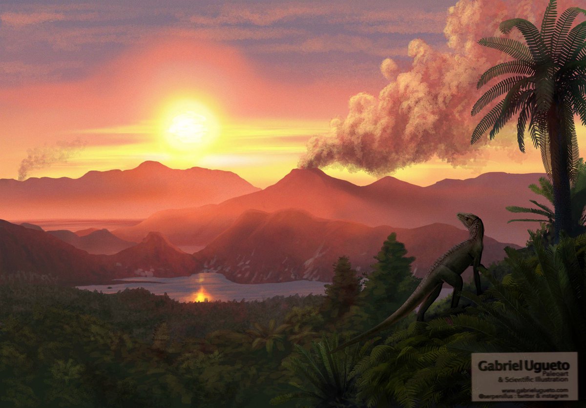 SerpenIllus's tweet photo. The breakup of Pangea https://t.co/SOW02yDqv7