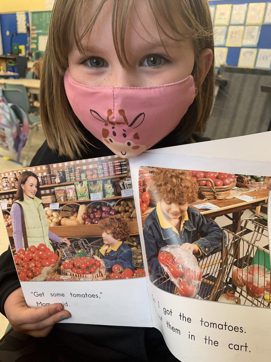 I don’t encourage shouting out in the classroom, but today was an exception! Student: “Hey everybody, I can READ!”