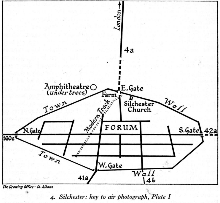 Your somewhat regular post of a Roman road that I find interesting:

Alignment of a Roman road from Silchester to London (4a) 

source: Margary, Roman Roads in Britain, p.84-89

#RomanBritain #Romanroads #Roman