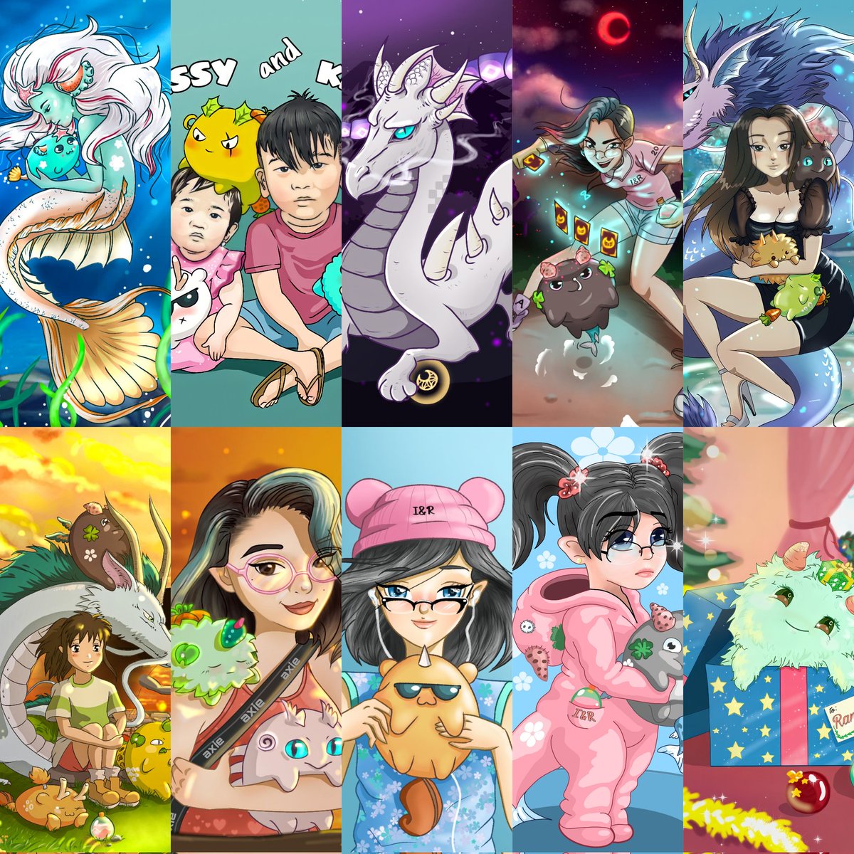 Guys im open for a commission just for my birthday on 27th. .. .. you can just dm me what would you like me to draw... For  just 200-300 slp each hehe .  😁😁. 😉❤️❤️

<a href="/AxieInfinity/">Axie Infinity</a> 
@AxieRetreat ..