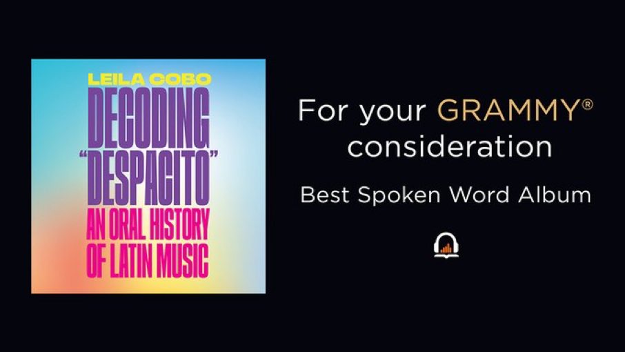 leilacobo's tweet photo. For your @RecordingAcad consideration: #decodingdespacito #grammys https://t.co/hjKZL3WAjb