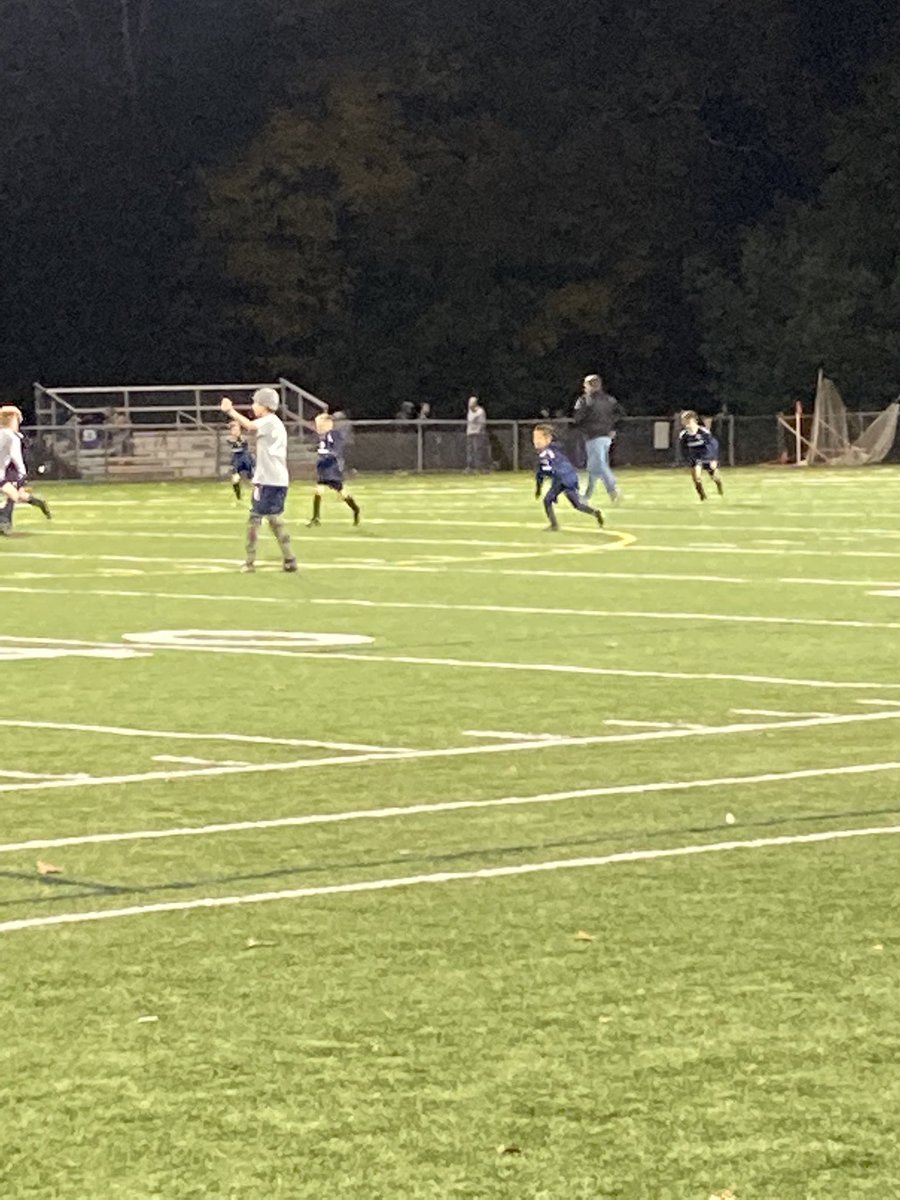 Shout out to <a href="/MaloneySpartans/">Maloney Athletics AD</a> and <a href="/Platt_Athletics/">Platt Athletics</a> for involving Meriden Soccer Club in their game tonight. And thanks to John Mendes for walking my son out onto the field!
