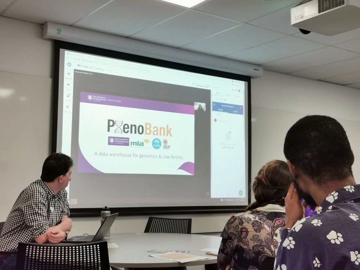 PamiAlexandre's tweet photo. @marinarsfortes PhenoBank: a platform to facilitate collaboration and genomic selection for female fertility in beef cattle #AAABG2021 https://t.co/8DQ2s0RJYf