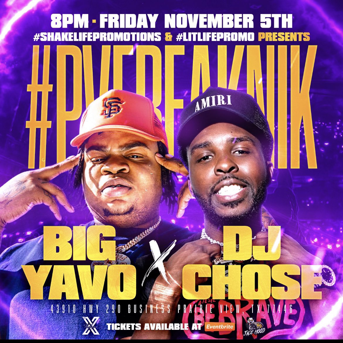 JaceHood__'s tweet photo. 🚨 Attention #PVAMU 🚨

We Got An Addition To The Lineup 🔥

Friday, Y’all Know We Got @bigyavo &amp; @DJCHOSE Shutting The City Down At #PVFreakNik 😎

Now In Addition This Saturday, We Going Up With @imkentheman At The #PVTailGate • #PVHC2k21 🏆 https://t.co/MGlLxto2Sl