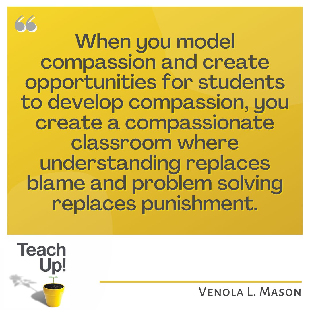 MasonVenola's tweet photo. When you create an environment that replaces blame with understaning you make room for restoration and healing. ~ Healing is transformative. 

#TeachUp #SEL #leadered #edleadership #BlendedLearning #parents #principals #students #teachers #PBL #StudentCentered #EdEquity https://t.co/vA7DYqj5Oh
