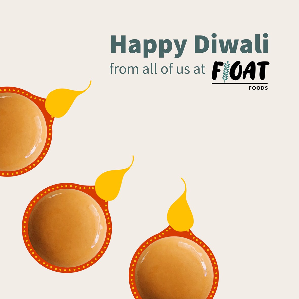 FloatFoods's tweet photo. A very happy Diwali to all who celebrate! https://t.co/OECfDSWLXD