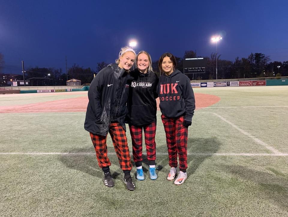IUKSoccer's tweet photo. PAJAMA DAY!! ⚽️🐾 https://t.co/hKgDFnYlDb