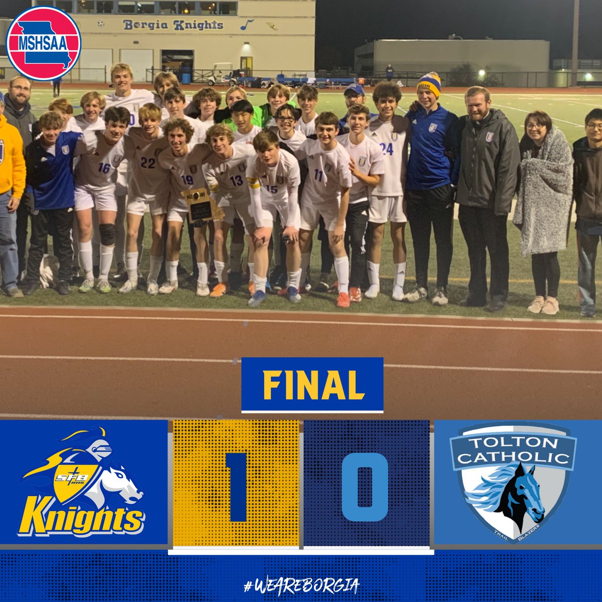 Borgia Athletics tweet media