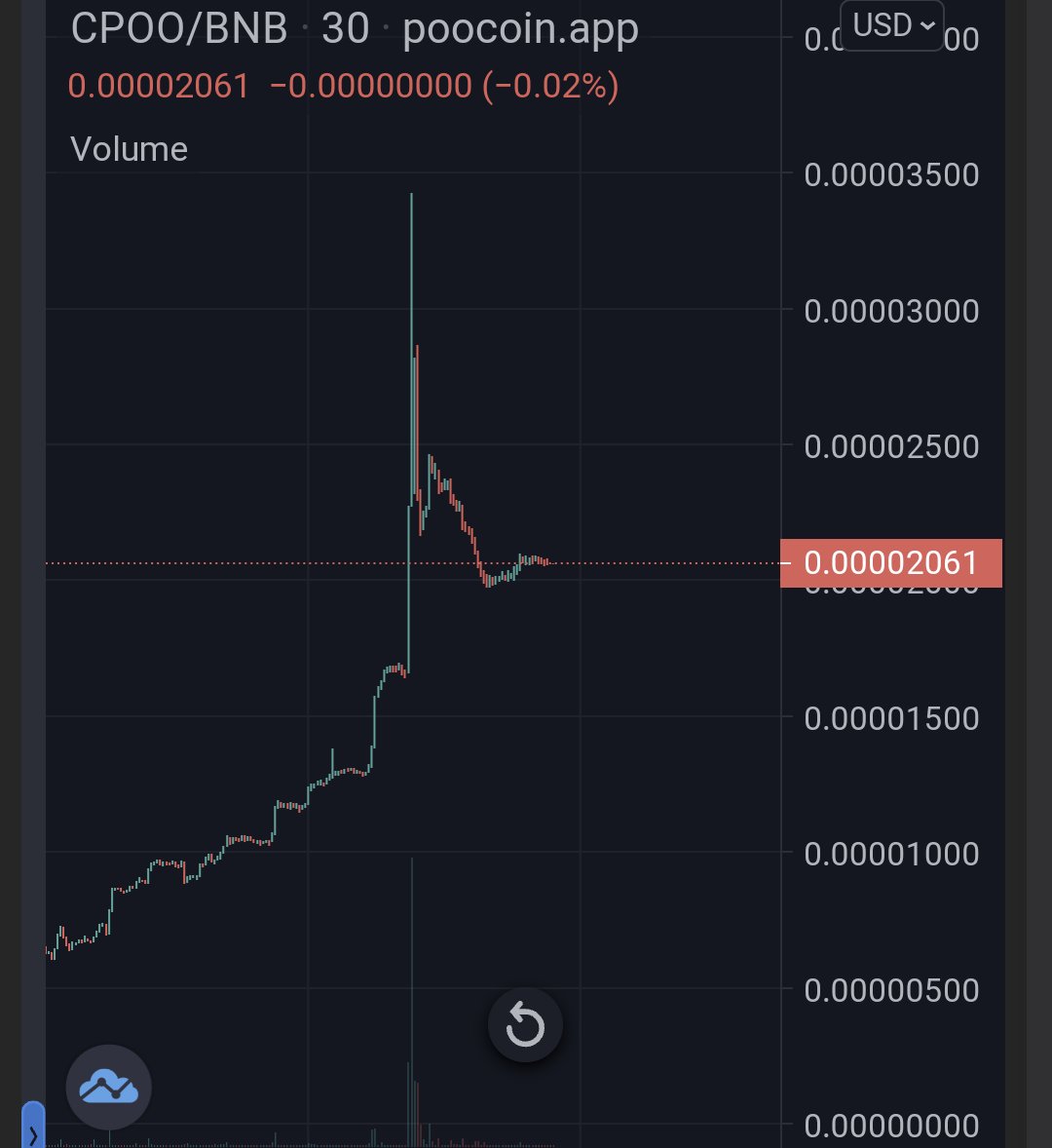 RealAlexRocha's tweet photo. After a good unexpected #CMC pump, $CPOO is consolidating nicely. It was a pleasure to speak with new investors just finding out about the project, and learning about our goal. The app is coming soon and our new investors are happy to find this #BSCGem. We are glad to have you! https://t.co/QDj7TXfvS9