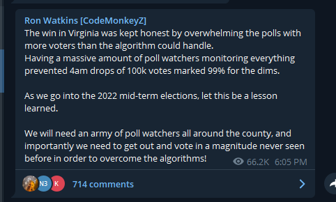 thegamesrigged's tweet photo. As we go into the 2022 mid-term elections, let this be a lesson learned.
#CodeMonkeyZ https://t.co/tcUxYDy5QZ