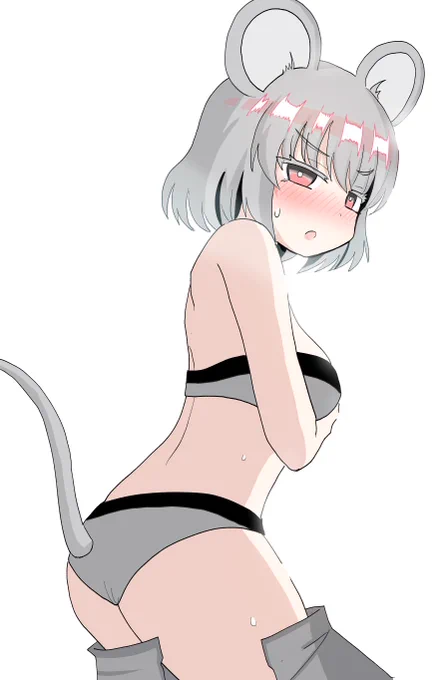 #いいおしりの日
なので、前に描いたナズーリンあげときます。 