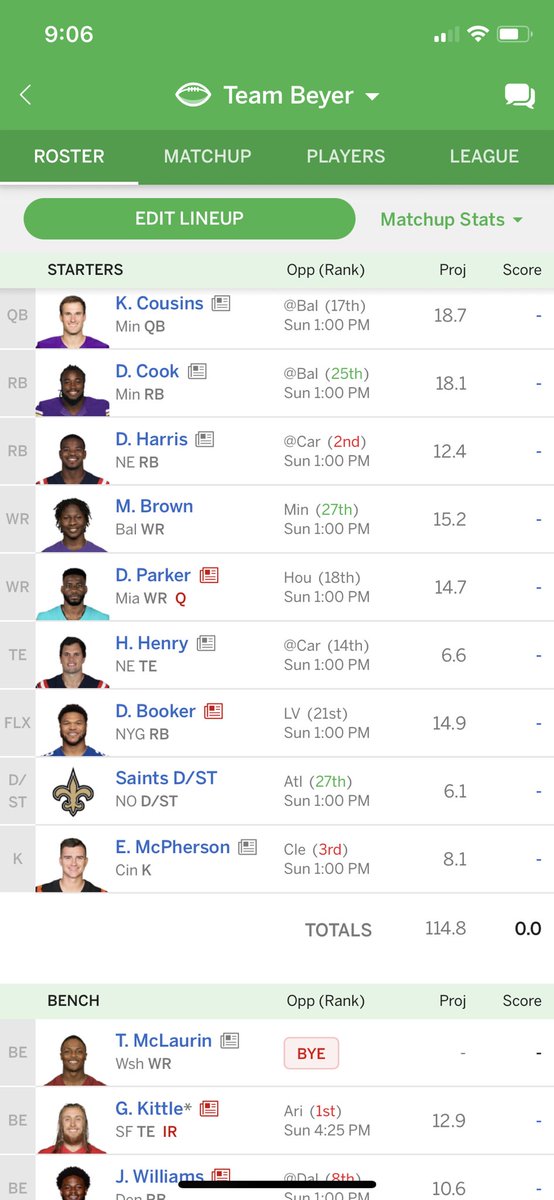 jakeNbake139's tweet photo. @NoisyHuevos #tequilathursday #holaamigos do I trade cook for d adams, sanders for Mitchell, sanders &amp; aj brown for cook or stay put. Thanks Brad 😝 https://t.co/Xq0ts8BZU0