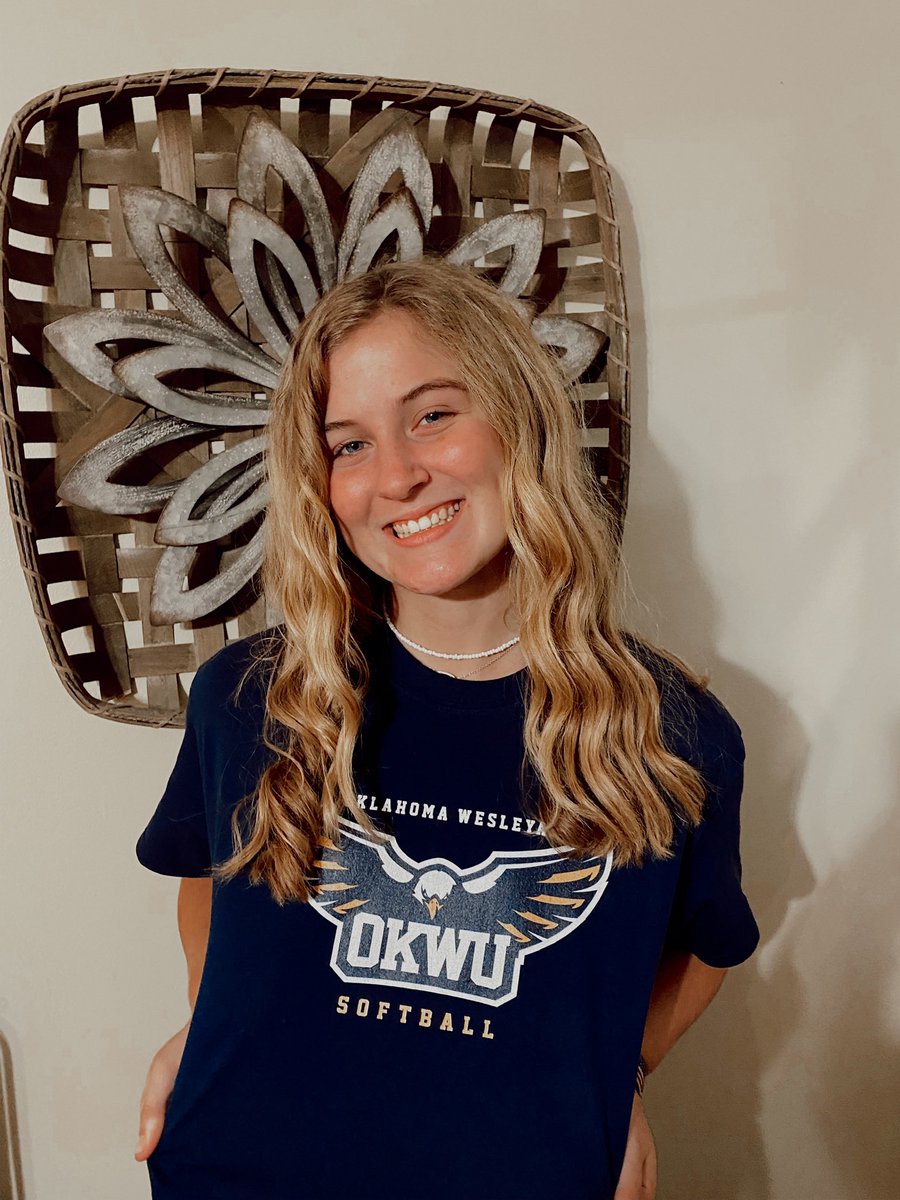 MeghanLBillings's tweet photo. Excited and blessed to announce that I will be attending Oklahoma Wesleyan, with my best friend, to further my academic and softball career! #goeagles🦅 @OKWUeagles_SB @cbillings02 https://t.co/O4jwO0Sxt6